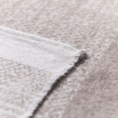 David Fussenegger Luca Structured Stripe Throw In Smoke