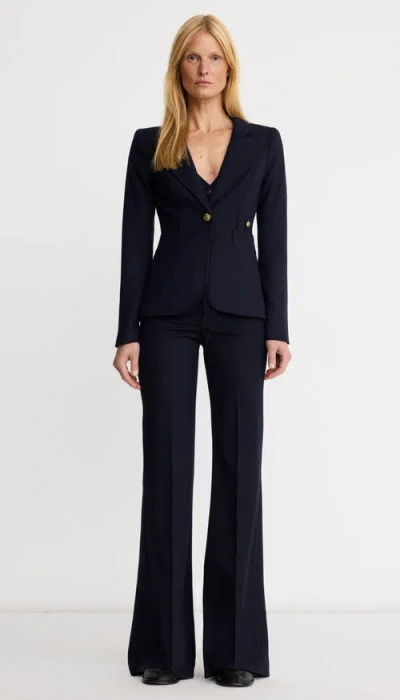 Smythe Duchess Single-breasted Blazer In Blue