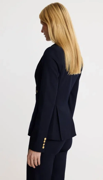 Smythe Duchess Single-breasted Blazer In Blue