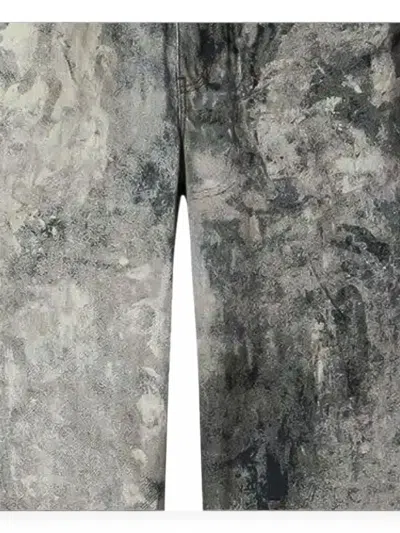 Gv Gallery Painter Distressed-effect Jeans In Gray