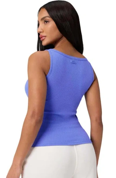 Fabletics Modal Rib Tank In Blue