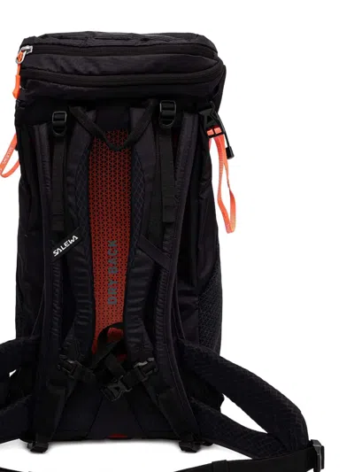 Salewa Zip Backpack In Black