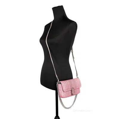 Marc Jacobs Monogram Pattern Shoulder Bag  Pink