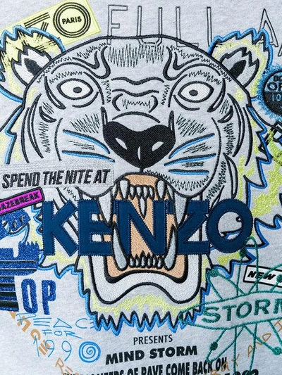 Shop Kenzo Tiger X Flyer Sweatshirt