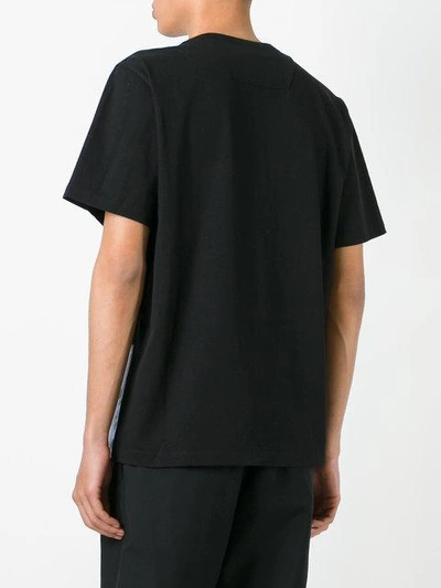 Juunj Multi-print T-shirt In Black