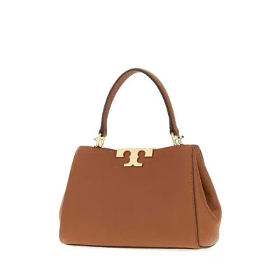 Tory Burch Soft Top Handle Bag  Tan