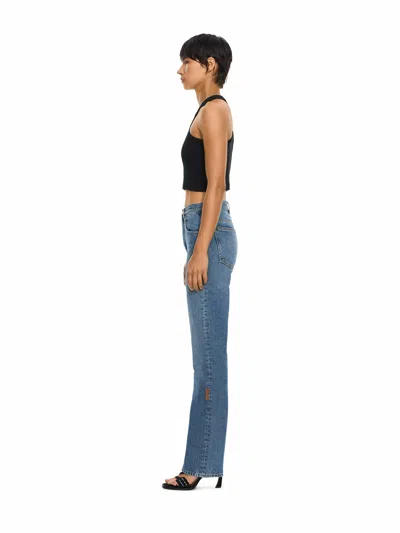 Off-white Venus Denim Pants In Light Medium Blue Light Medium Blue