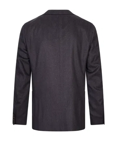 Corneliani Long-sleeve Blazer In Black