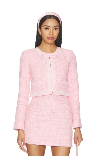 Loveshackfancy Ralphette Jacket In White