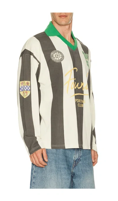 Found Essential T-shirt For Modern Men In Faded Black & Off-white