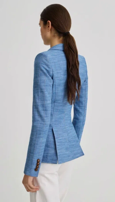 Smythe Denim Hutton Blazer In Blue