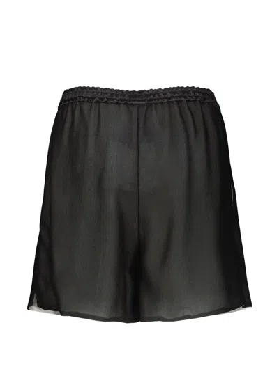 Sapio Elasticated Shorts In Black