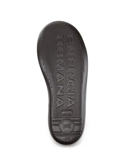 Camper Beetle Leather Sneakers In Black