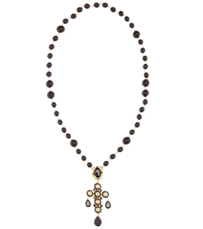 Shop Dolce & Gabbana Crystal-embellished Necklace