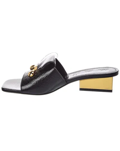 Marni Leather Sandal In Black