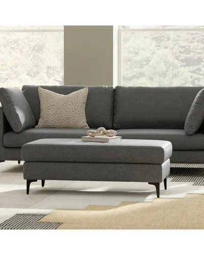Simpli Home Ava Large Rectangular Ottoman