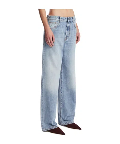 Rohe Belt-loop Jeans In Blue