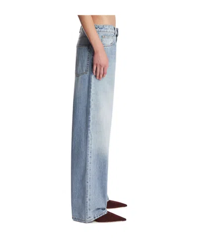 Rohe Belt-loop Jeans In Blue