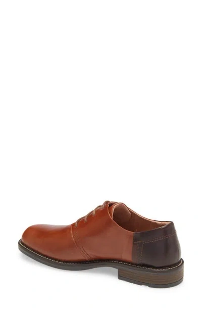 Naot Plain Toe Derby In Brown