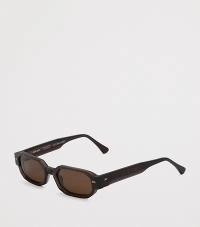Ahlem Jules Angular Rectangle Sunglasses