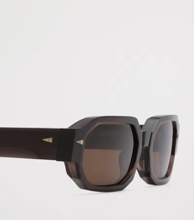Ahlem Jules Angular Rectangle Sunglasses