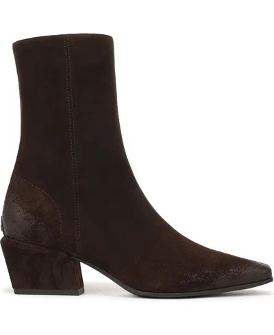 Sam Edelman Harmony Bootie In Espresso Bean Suede