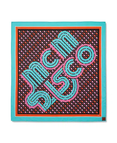 Mcm Disco Monogram Scarf In Multi