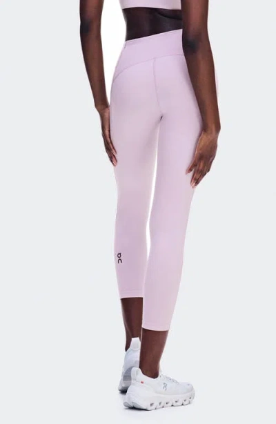 On 7/8 Performance Tights In Pink