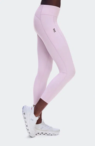 On 7/8 Performance Tights In Pink