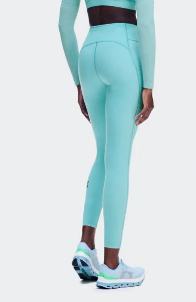 On 7/8 Performance Tights In Blue