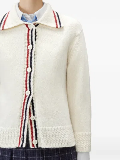 Thom Browne Button-up Cardigan In Multi