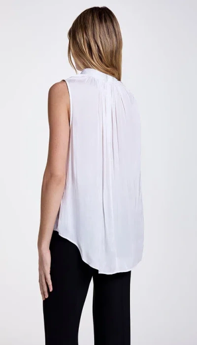 Smythe Gathered Shell Top In White