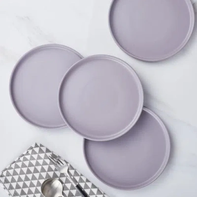 Stone Lain Cleo Stoneware 32-piece Dinnerware Set In Light Gray