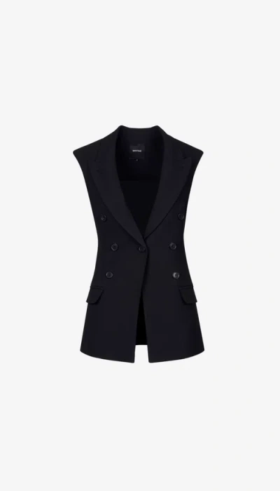 Smythe Sleeveless Not A Db Blazer In Multi