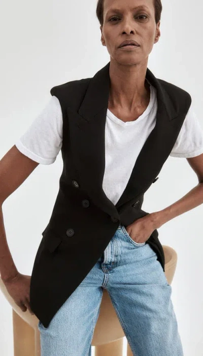 Smythe Sleeveless Not A Db Blazer In Multi