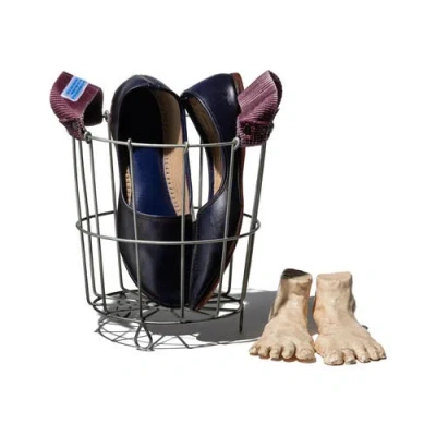 Puebco Belt Handle Round Basket In Assorted