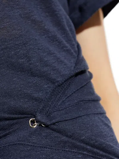 Iro Wrap-style T-shirt In Blue