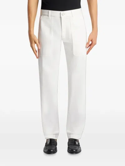Pt Torino Patch-pocket Jeans In White