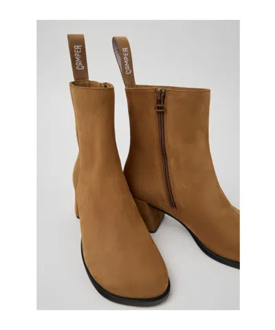 Camper Kora Block-heel Ankle Boots In Multi