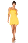 Capulet Giulia Mini Dress In Yellow