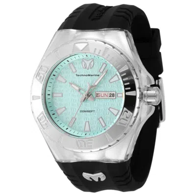 Technomarine Cruise Monogram 48mm Watch In Black