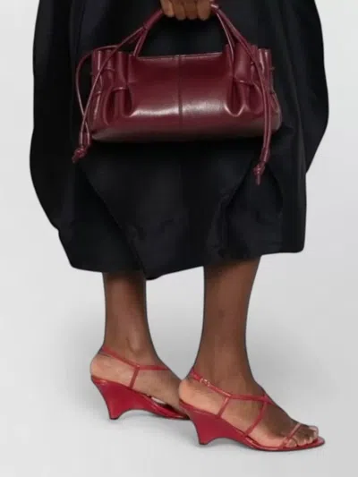 Hereu Arta Mini Leather Shoulder Bag Texture Strap Size