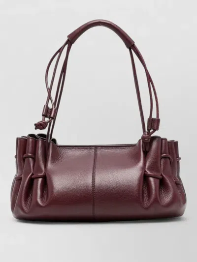 Hereu Arta Mini Leather Shoulder Bag Texture Strap Size