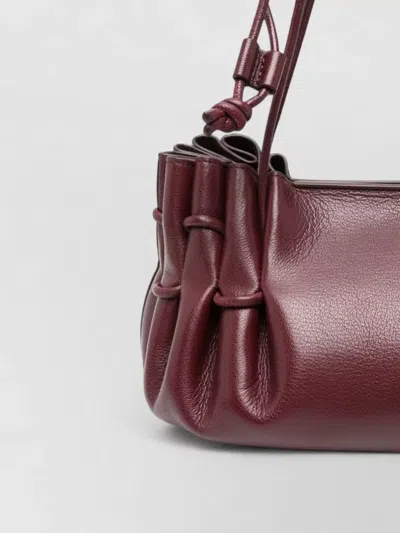 Hereu Arta Mini Leather Shoulder Bag Texture Strap Size