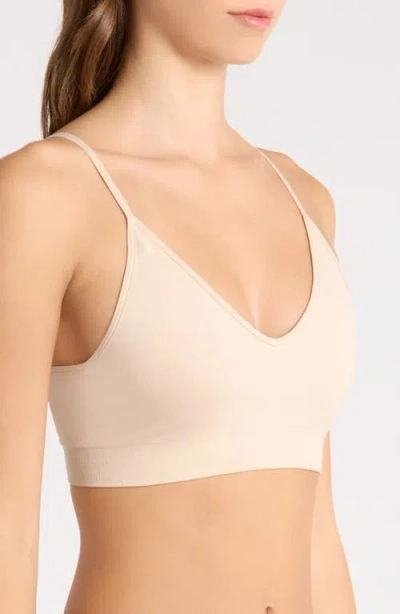 Nordstrom Seamless Bralette In Gray