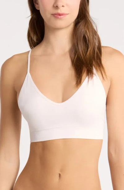 Nordstrom Seamless Bralette In White