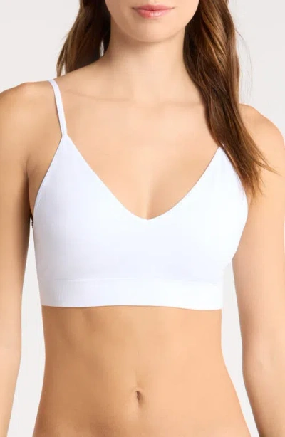 Nordstrom Seamless Bralette In White