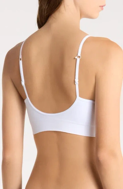 Nordstrom Seamless Bralette In White