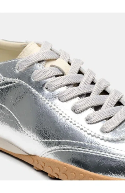 Hoff Gender Inclusive Bridge Leather Sneaker In Silver