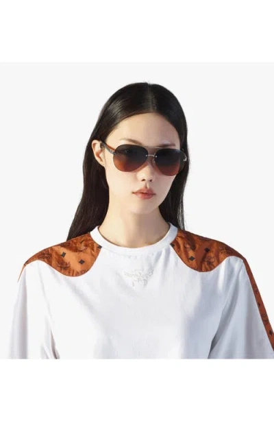 Mcm Aviator Sunglasses In Multi